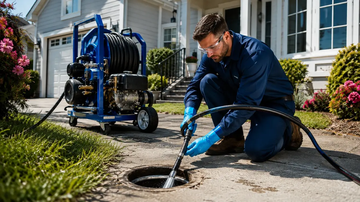 Residential Hydro Jet Drain Cleaning in Ivanhoe